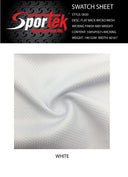 Moisture Management Mesh White