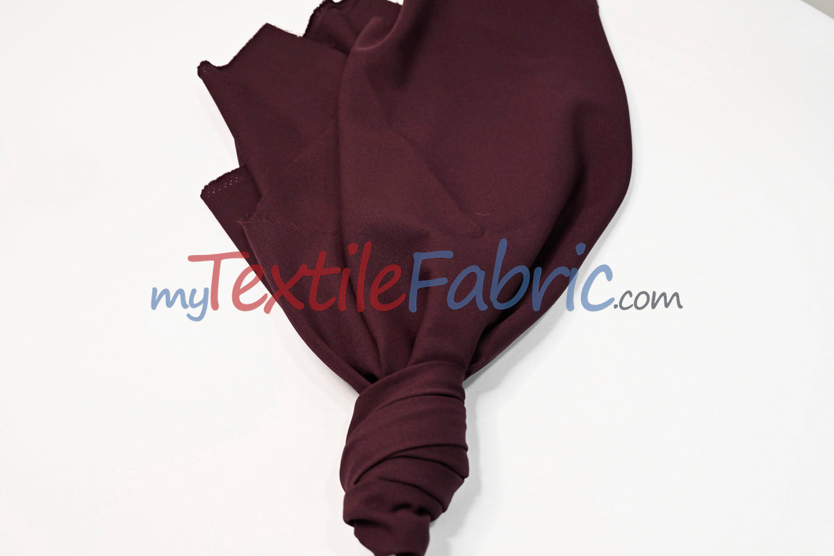 Visa Polyester Poplin Fabric - Solid, 58/60" Width (1 Yard)