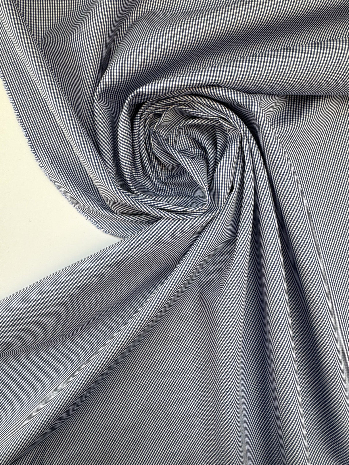 Cotton Poplin Purple Checked
