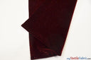 Glitter Stretch Velvet Polyester Spandex Fabric - Sparkling Glitter, 58/60" Width, Multiple Colors (1 Yard)
