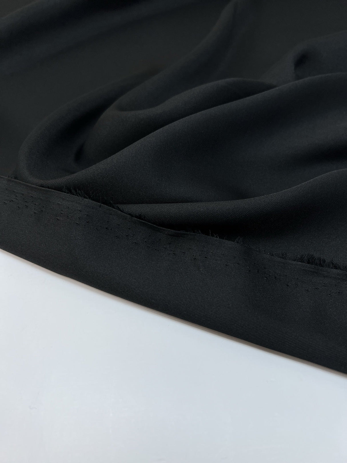 Polyamide Twill Black Melange