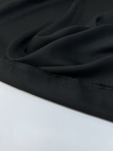 Polyamide Twill Black Melange