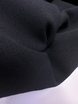 Wool Elastane Double Weave Blue