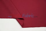 Visa Polyester Poplin Fabric - Solid, 58/60" Width (1 Yard)