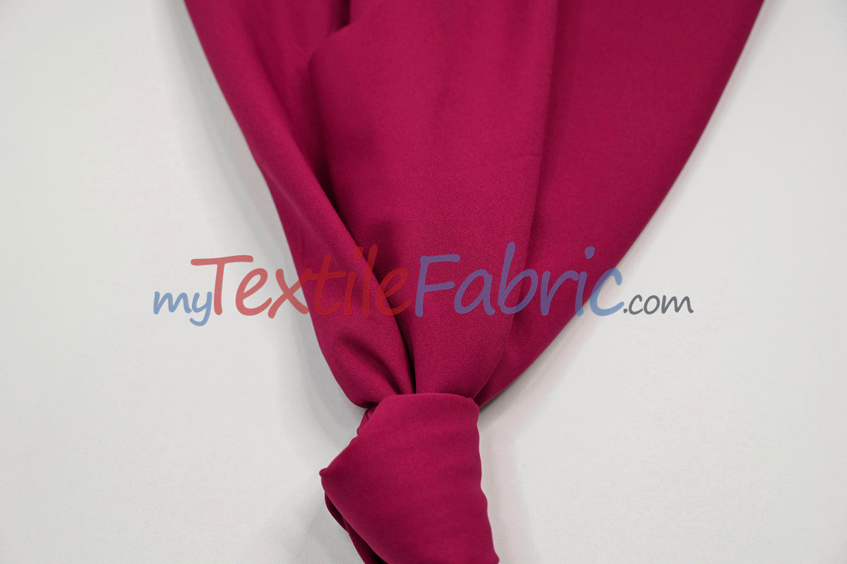 Visa Polyester Poplin Fabric - Solid, 58/60" Width (1 Yard)