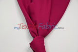 Visa Polyester Poplin Fabric - Solid, 58/60" Width (1 Yard)