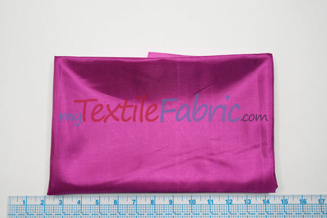 Polyester Silky Habotai Lining Polyester Fabric - Solid, 58" Wide (Sample Swatch)