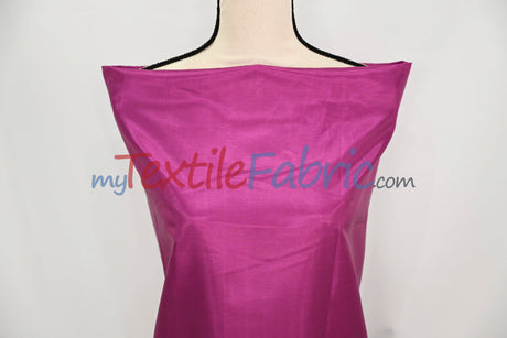 Polyester Silky Habotai Lining Polyester Fabric - Solid Multiple Colors, 58" Width (Continuous Yards)