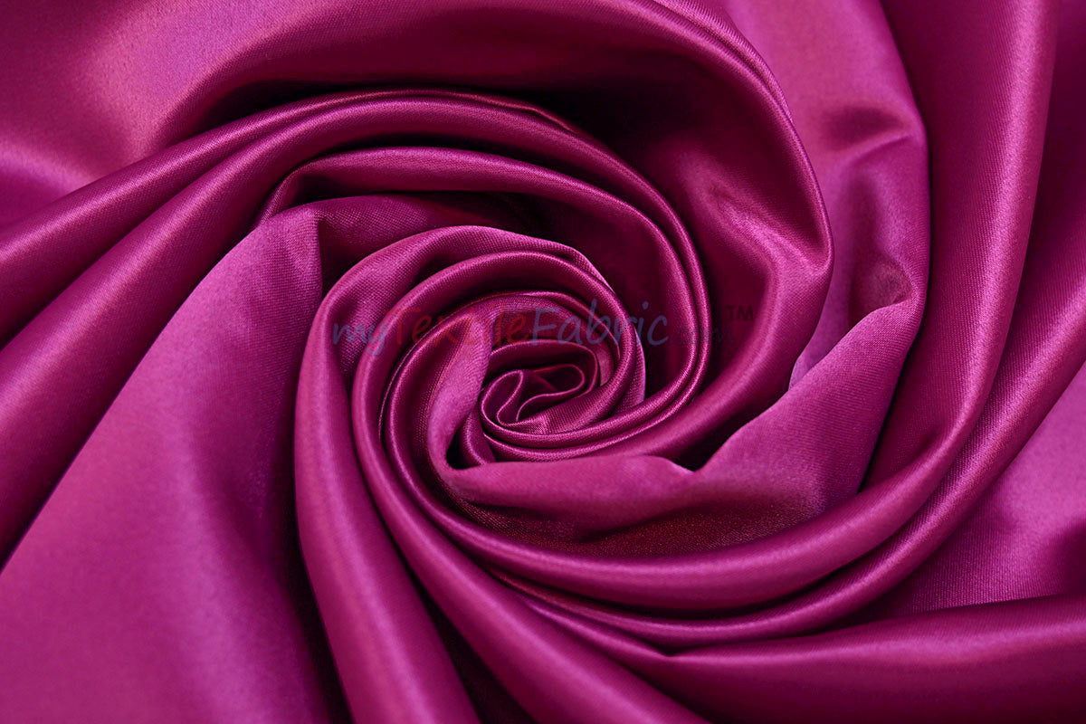 Lamour Satin Polyester Matte Satin Fabric - Multiple Colors, 58/60" Width (1 Yard)