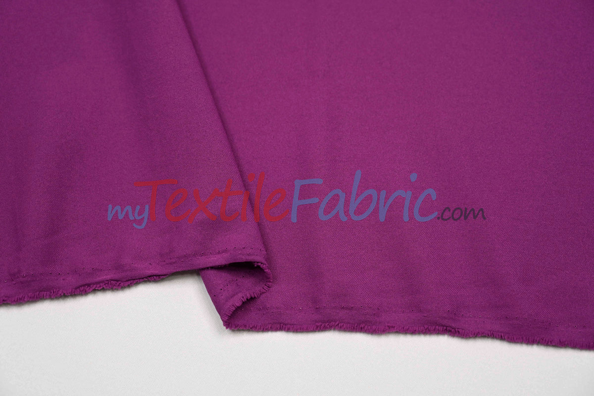 Visa Polyester Poplin Fabric - Solid, 58/60" Width (1 Yard)