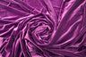 Stretch Velvet Spandex Fabric - Solid, 58" Width (1 Yard)