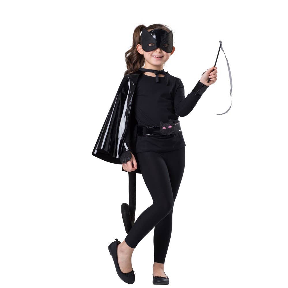Kids Black Cat Girl Costume