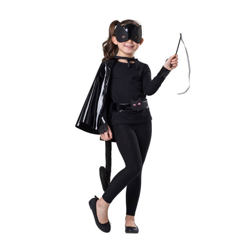 Kids Black Cat Girl Costume