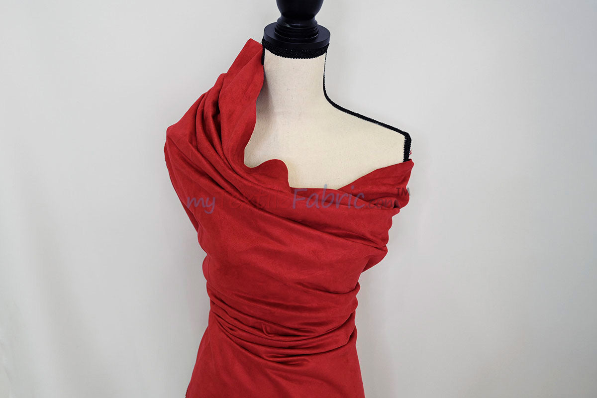 Microsuede Faux Suede Fabric - 40 Colors, 60" Width (Continuous Yards)