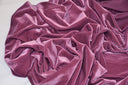 Stretch Velvet Spandex Fabric - Solid, 58" Width (1 Yard)