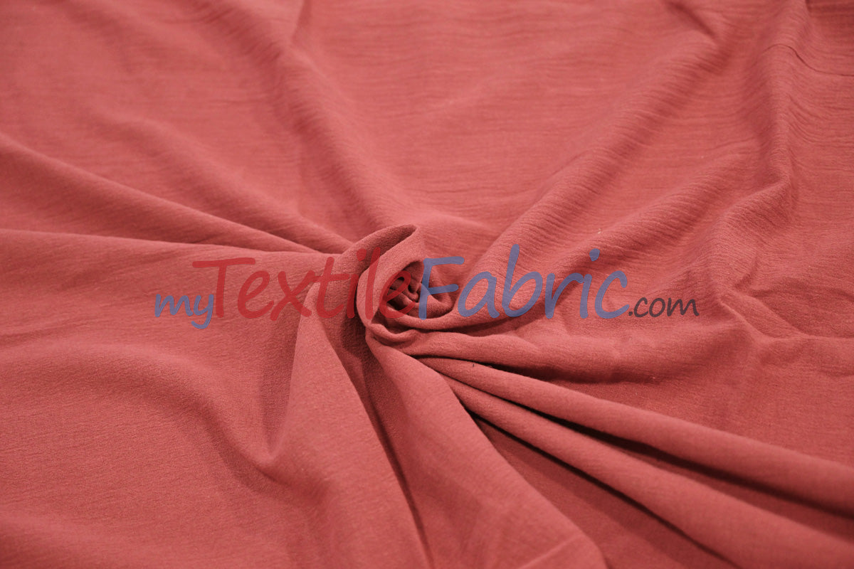 100 Percent Cotton Gauze Fabric - Soft Lightweight Muslin, 46/48" Width, Yards, Bolts, Sample Swatch (1 Yard)