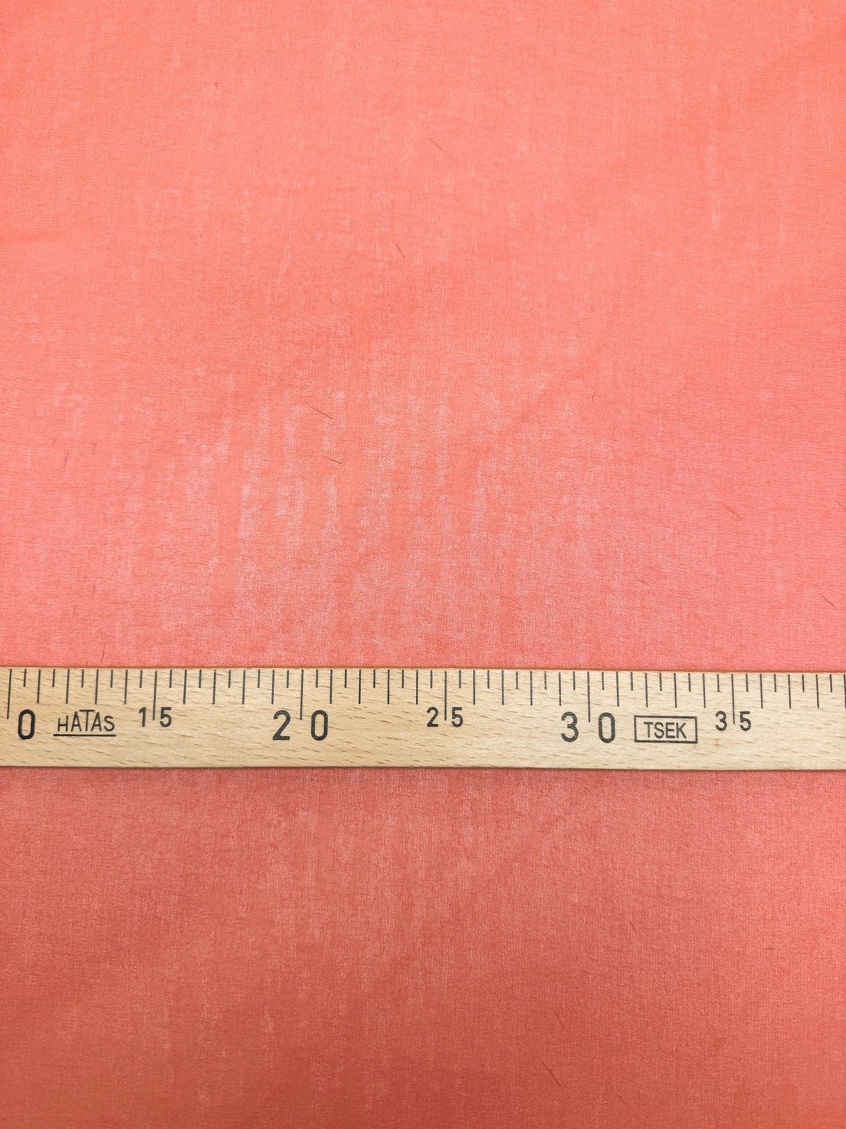 Orange Polyester Crepe Fabric