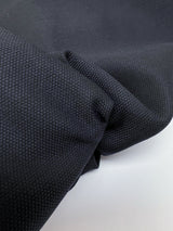 Blue Wool Stretch Fabric