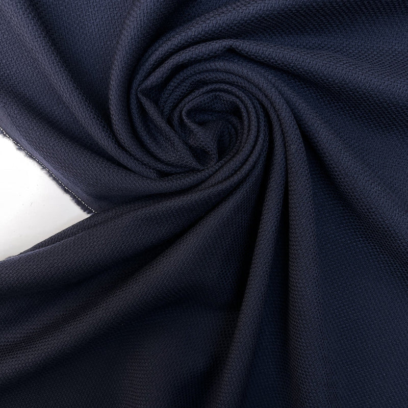 Wool Purple Blue Fabric