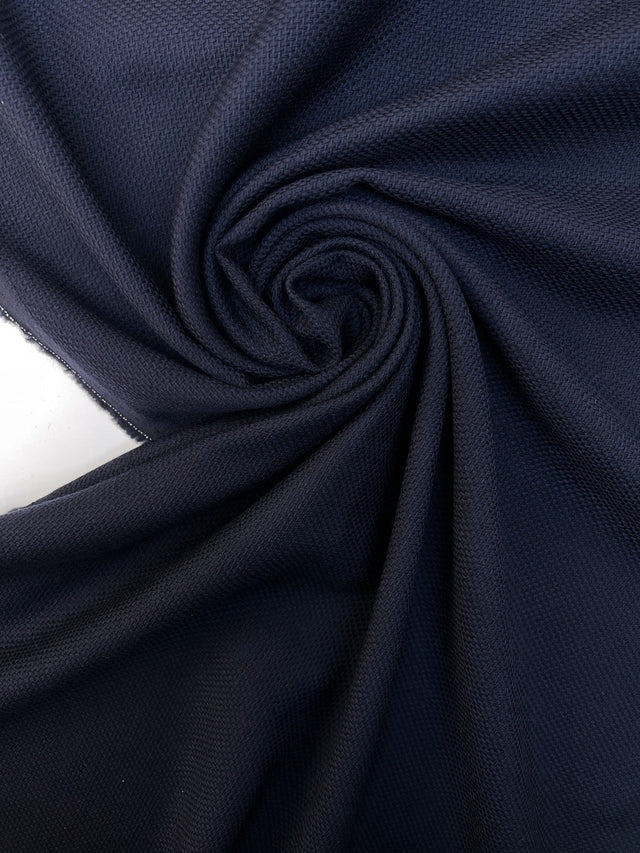 Wool Purple Blue Fabric
