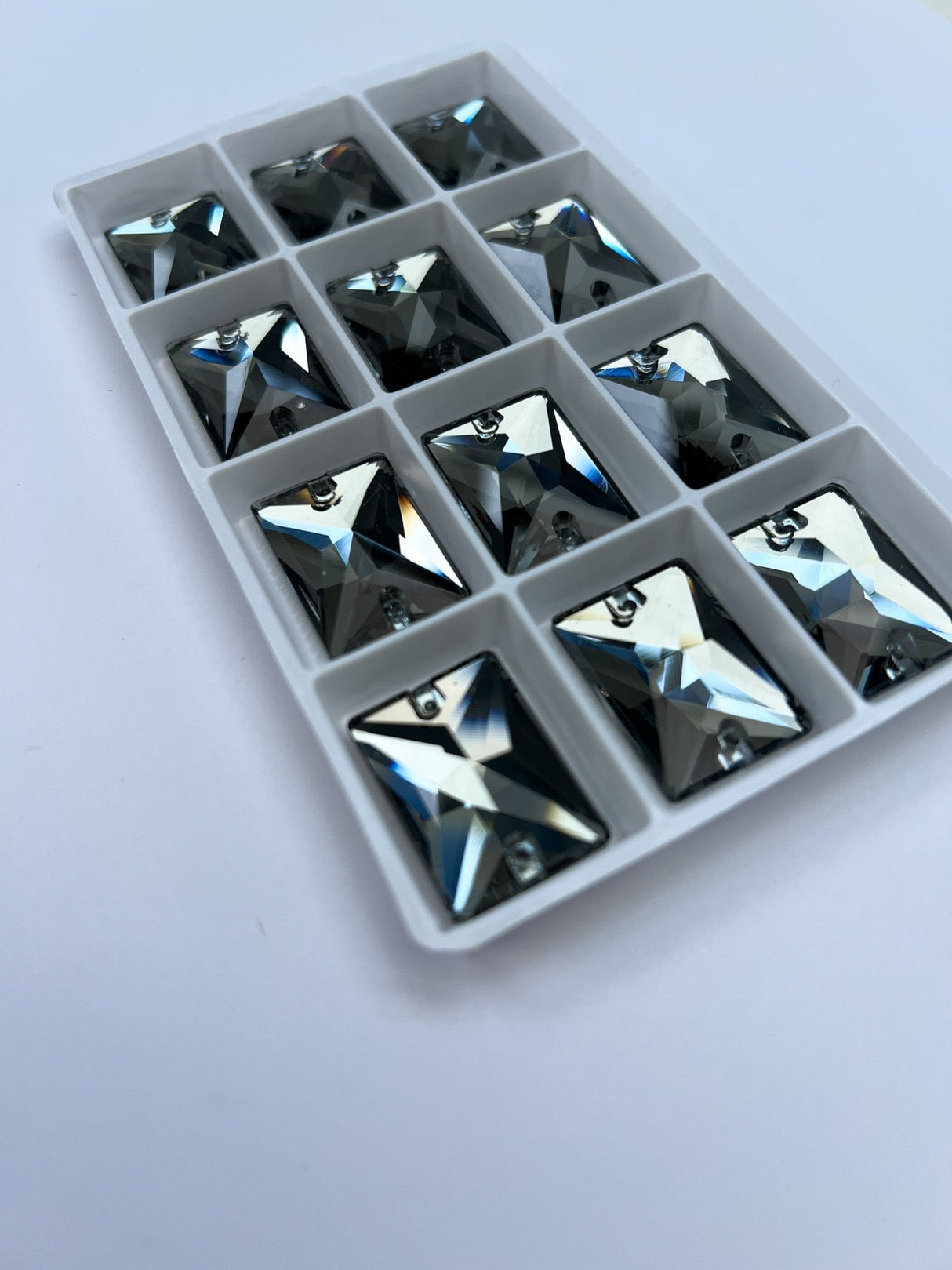 Gray Crystal Sewing Notions