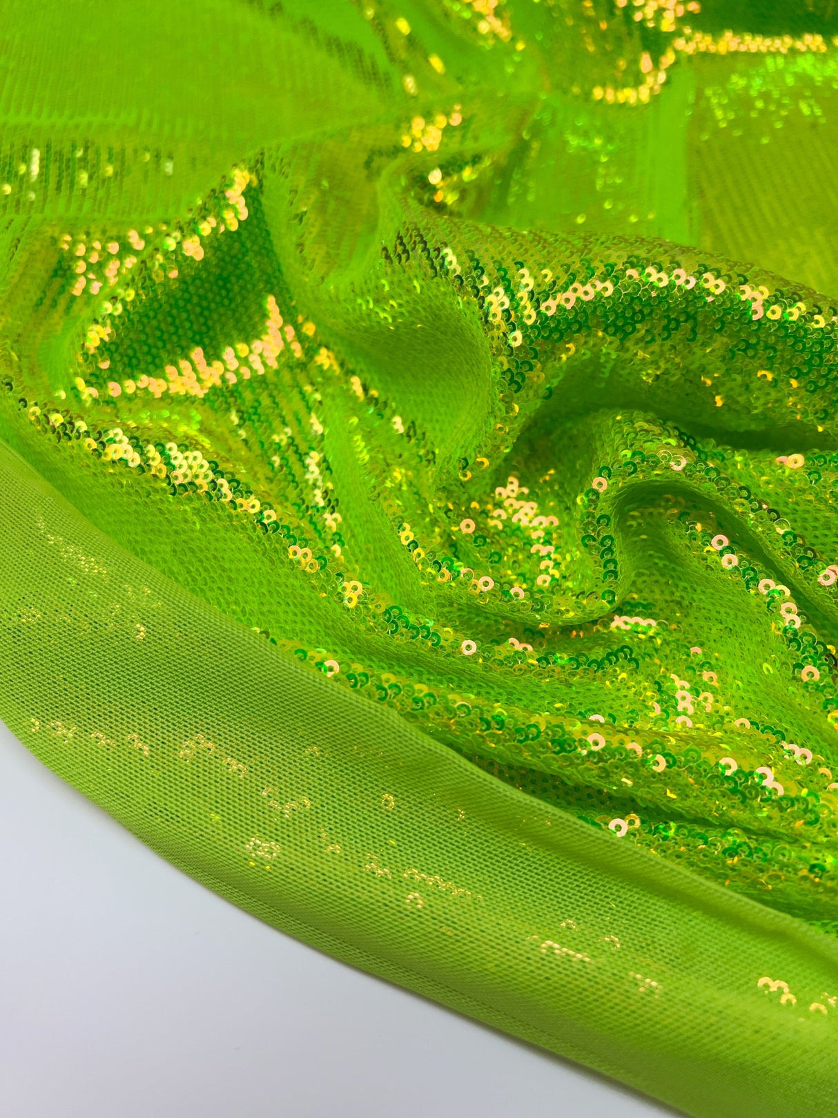 Multicolour Mesh Polyamide With Sequins