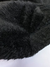 Black Polyamide Elastane Knitted Fabric