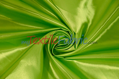 Bridal Satin Polyester Fabric - Shiny Solid, 58/60" Width, Multiple Colors (Yards, Bolts, Sample Swatches)