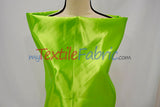 Bridal Satin Polyester Fabric - Shiny Solid, 58/60" Width, Multiple Colors (Yards, Bolts, Sample Swatches)
