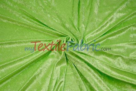 Panne Velvet Polyester Fabric - Crush Panne Velour, Solid, 58/60" Width (1 Yard)