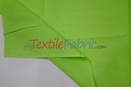 Polyester Cotton Broadcloth Fabric - Solid Colors, 58/60" Width (1 Yard)