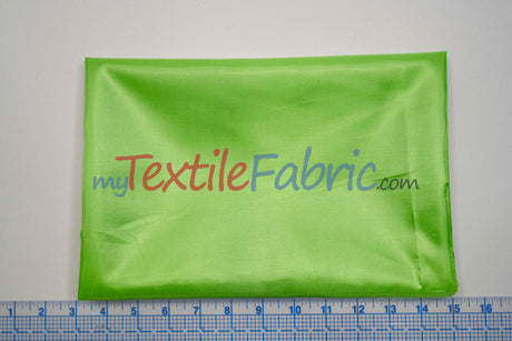 Polyester Silky Habotai Lining Polyester Fabric - Solid, 58" Wide (Sample Swatch)