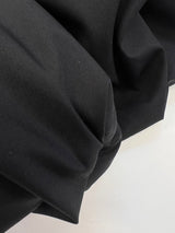 Black Cotton Shirt Fabric