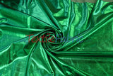 Metallic Foil Spandex Lame Spandex Fabric - All Over Foil, 60" Width (1 Yard)