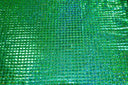 Hologram Quad Sequins Polyester Fabric - Holographic Square Sequins, 40" Width, 7 Colors (1 Yard)