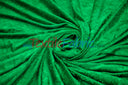 Panne Velvet Polyester Fabric - Crush Panne Velour, Solid, 58/60" Width (1 Yard)