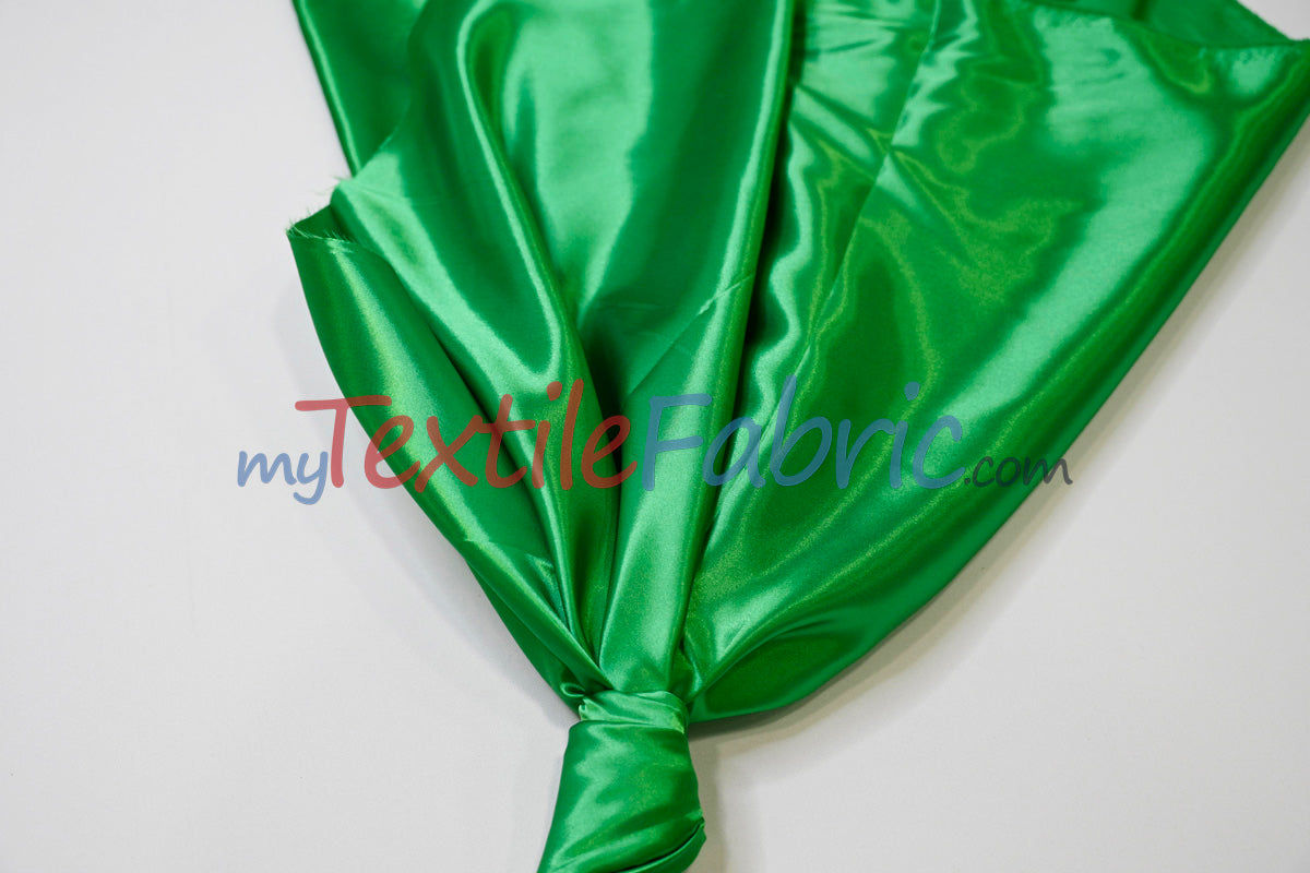 Stretch Charmeuse Satin Fabric - 96% Polyester 4% Spandex, Solid, 58/60" Width (Yards, Bolts, Sample Swatches)