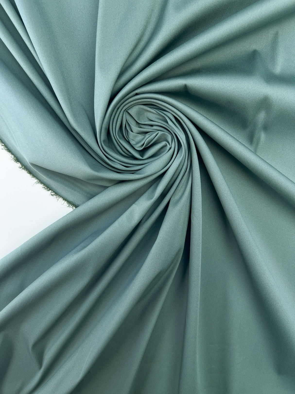 Cotton Poplin Stretch Green