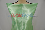 Bridal Satin Polyester Fabric - Shiny Solid, 58/60" Width, Multiple Colors (Yards, Bolts, Sample Swatches)