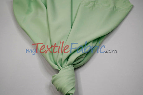 Extra Wide Polyester Fabric - Solid, 124" Width (1 Yard)