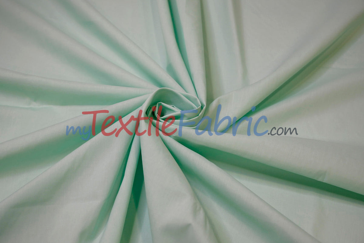 Polyester Cotton Broadcloth Fabric - Solid Colors, 58/60" Width (1 Yard)