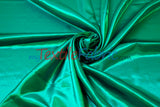 Charmeuse Satin Polyester Fabric - Solid, 58/60" Width, Multiple Colors (1 Yard)