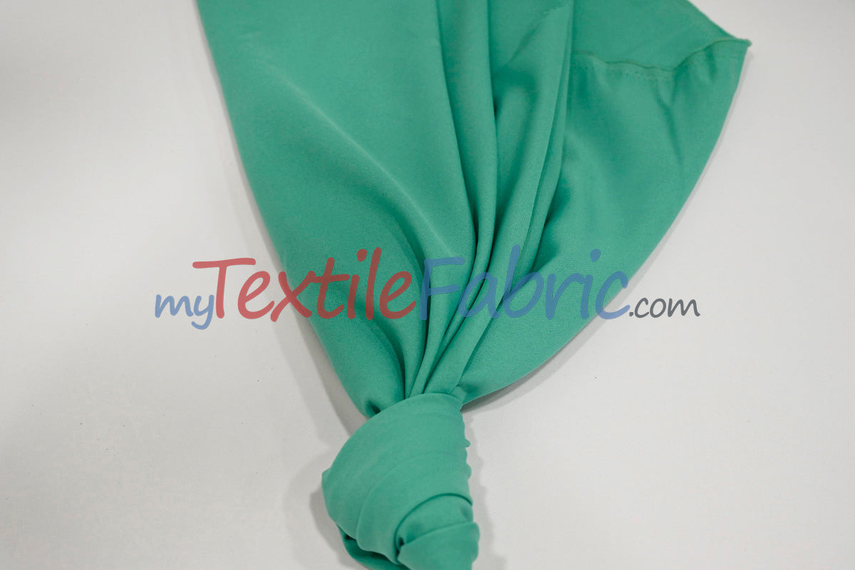 Visa Polyester Poplin Fabric - Solid, 58/60" Width (1 Yard)