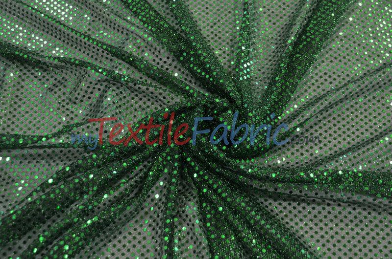 Confetti Dot Sequins Polyester Fabric - 3Mm Sequins, 45" Width (1 Yard)