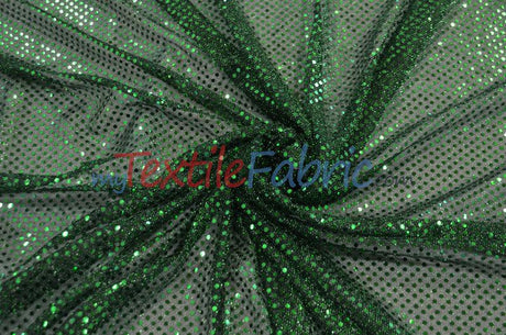 Confetti Dot Sequins Polyester Fabric - 3Mm Sequins, 45" Width (1 Yard)