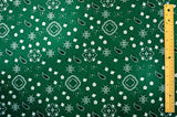 Bandana Cotton Print Polyester Cotton Broadcloth Fabric - Multiple Colors, 58/60" Width (1 Yard)