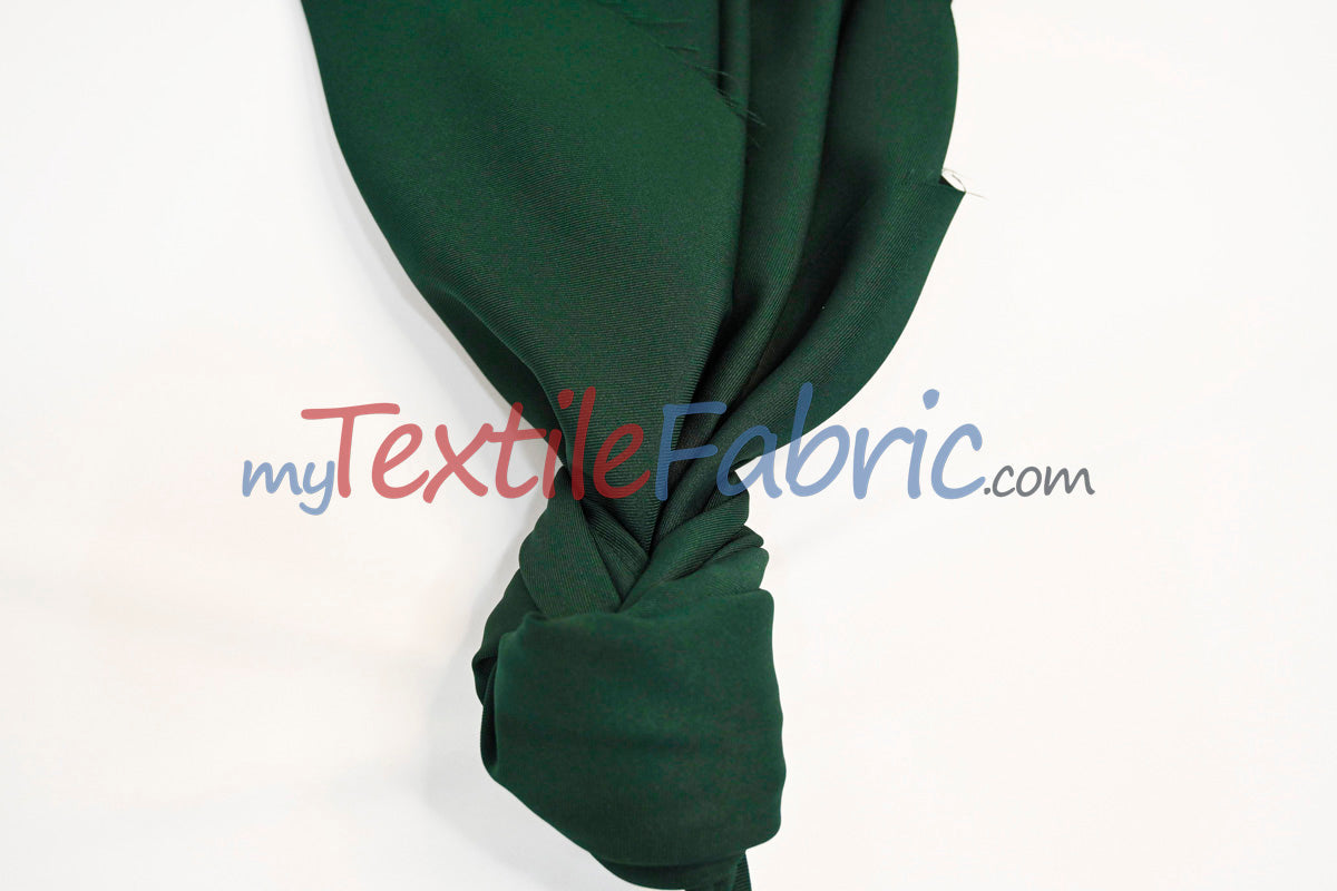 Polyester Gabardine Fabric - Multiple Colors, 58" Width (1 Yard)