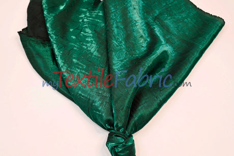 Iridescent Crush Shimmer Rayon Polyester Fabric - Iridescent Two-Tone Crushed Shimmer, 52/54" Width, Multiple Colors (Yards & Bolts)