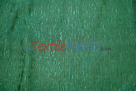 Luxury Jacquard Polyester Fabric - Solid Textured, 58/60" Width, Multiple Colors (1 Yard)