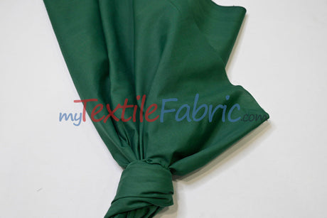 Polyester Cotton Broadcloth Fabric - Solid Colors, 58/60" Width (1 Yard)